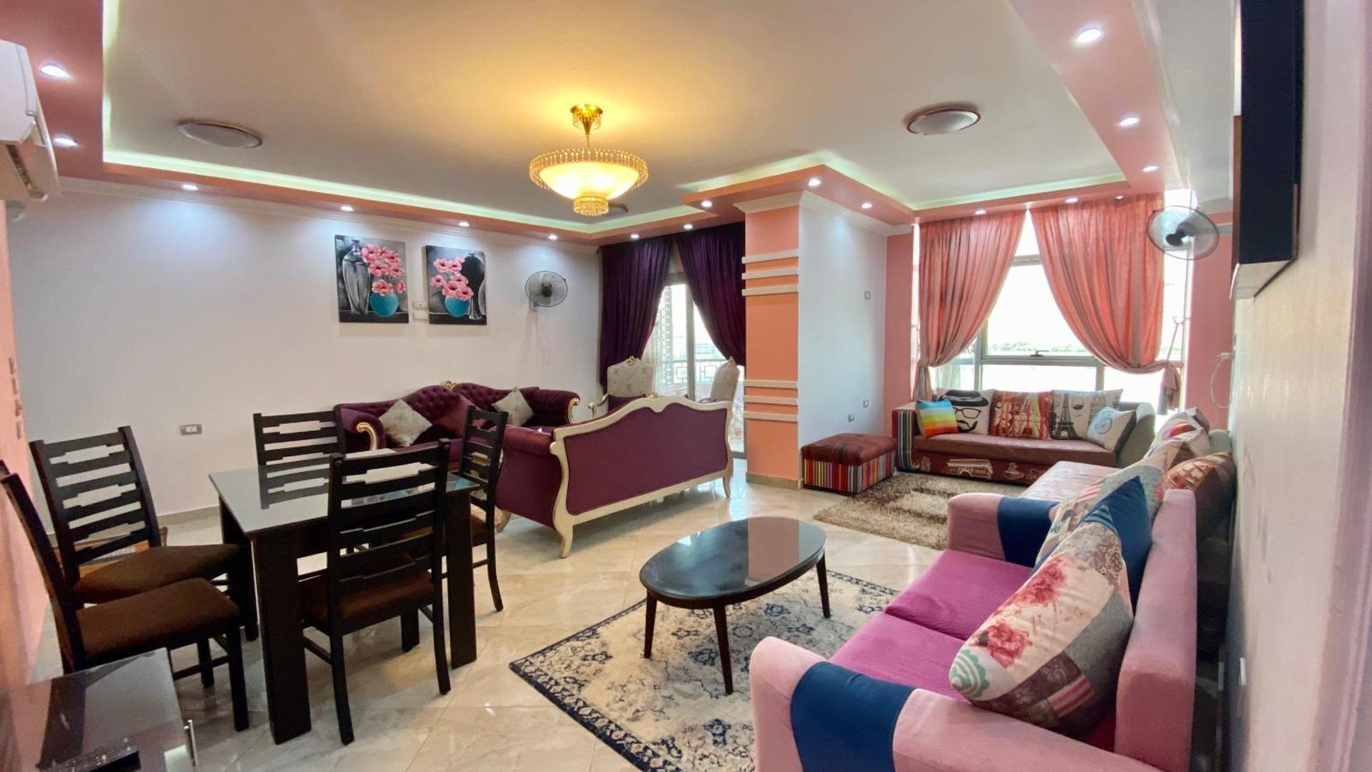 Aswan View 3 Bedrooms Luaran gambar